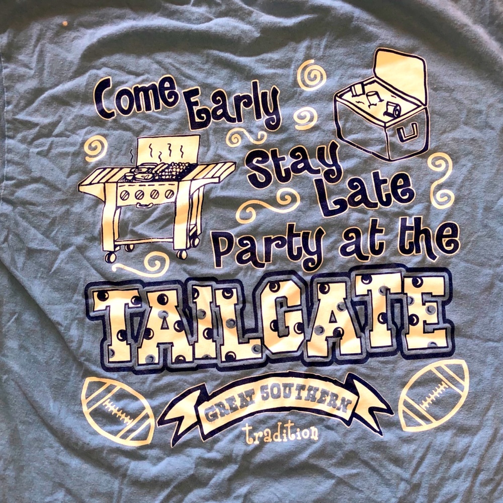 UNC Chapel Hill tailgate game day tee